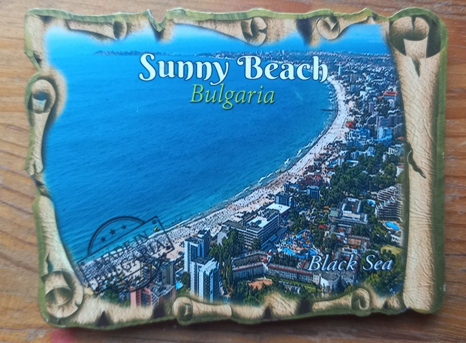 Magnes na lodówkę Sunny Beach Bułgaria-
