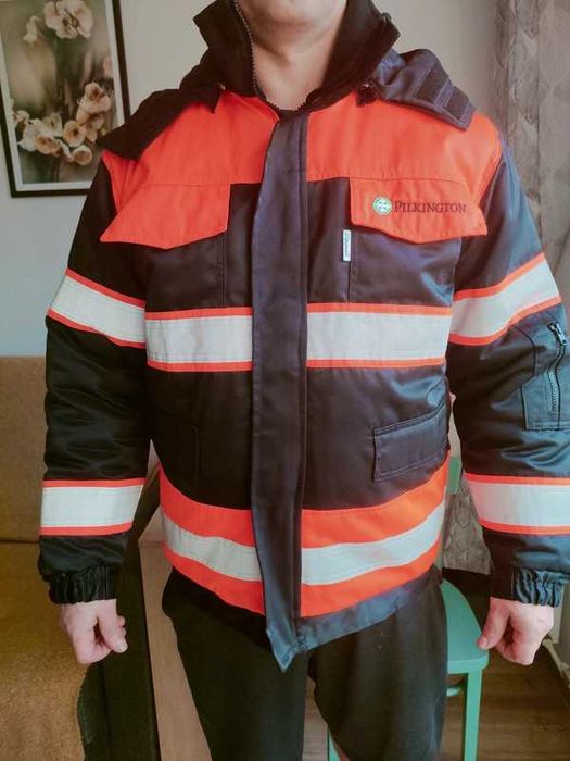 Kurtka robocza odblaskowa ciepłochronna