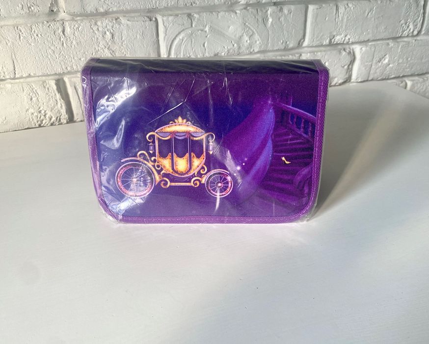 Nowy piórnik z wyposażeniem Herliz Kopciuszek