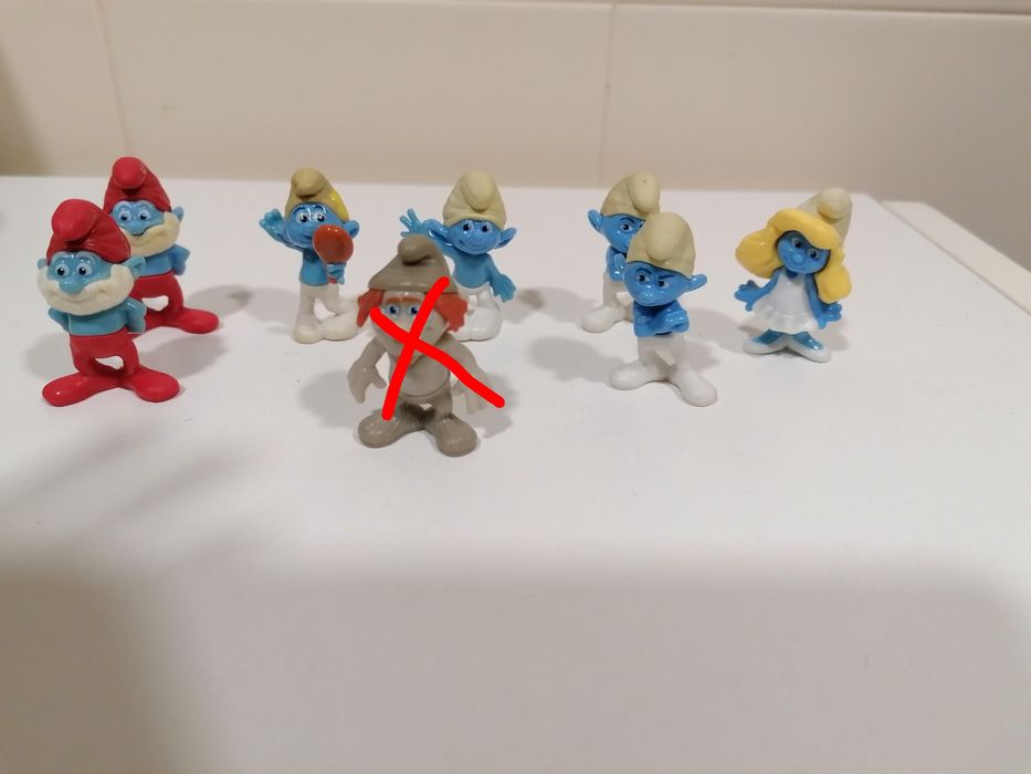 Coleção kinder "Smurfs"