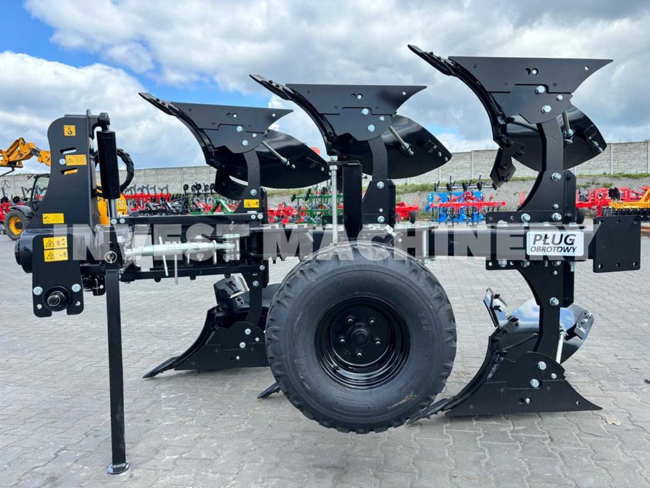 Pług obrotowy i zagonowy EURO MASZ nowy TRANSPORT gratis