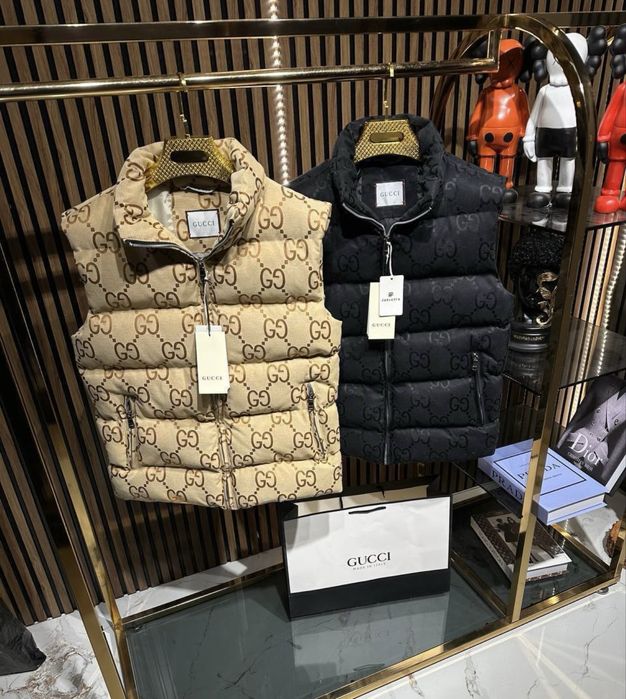 Жилетка безрукавка Gucci бежева, безрукавка гуччі лакшері: 2 890 грн ...