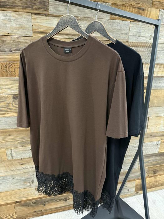 By o la la sukienka t-shirt z koronką nowa kolekcja one size new