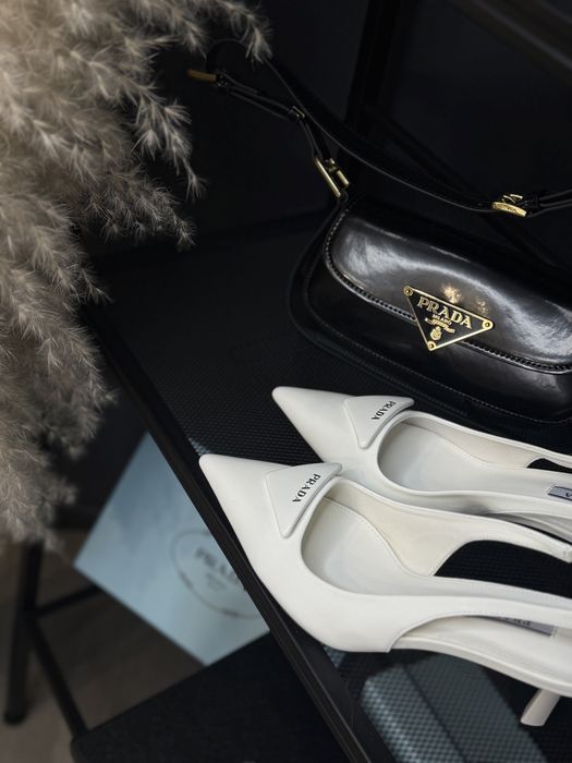Шкіряні туфлі/слінгбеки Diesel, Prada, Saint laurent,