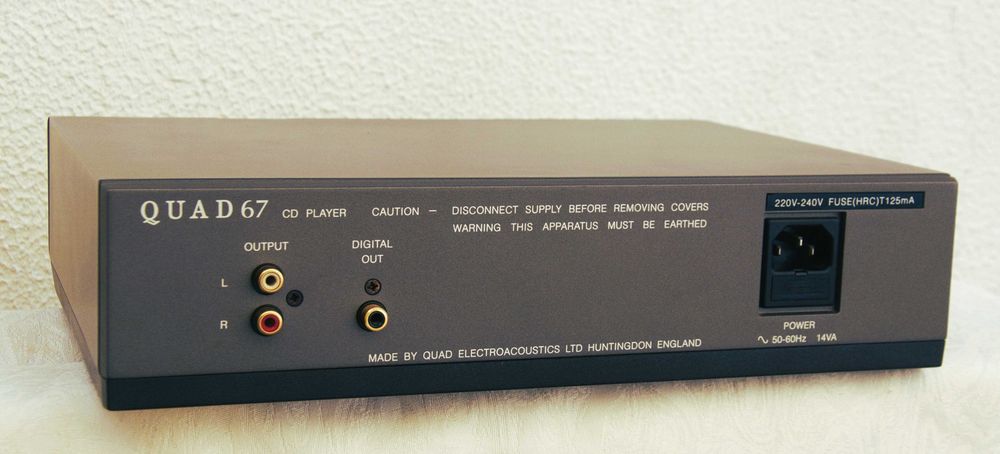 Leitor de CD´s Quad 67 -  Philips CDM 9
