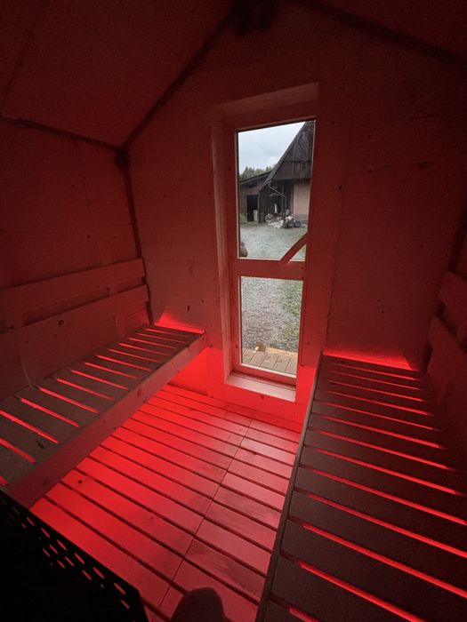 Sauna ocieplana mobilna