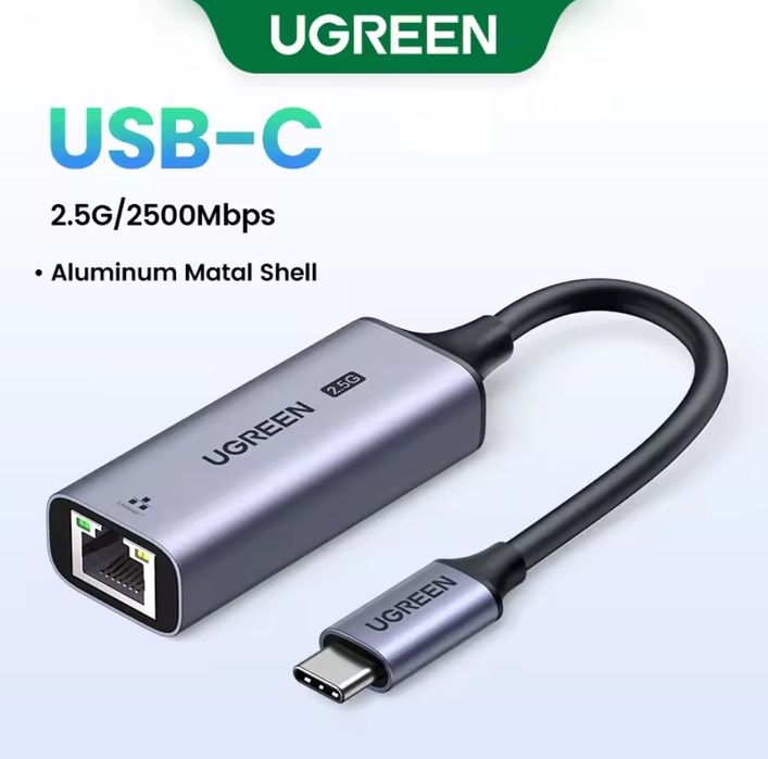 Adaptador USB-C para RJ45