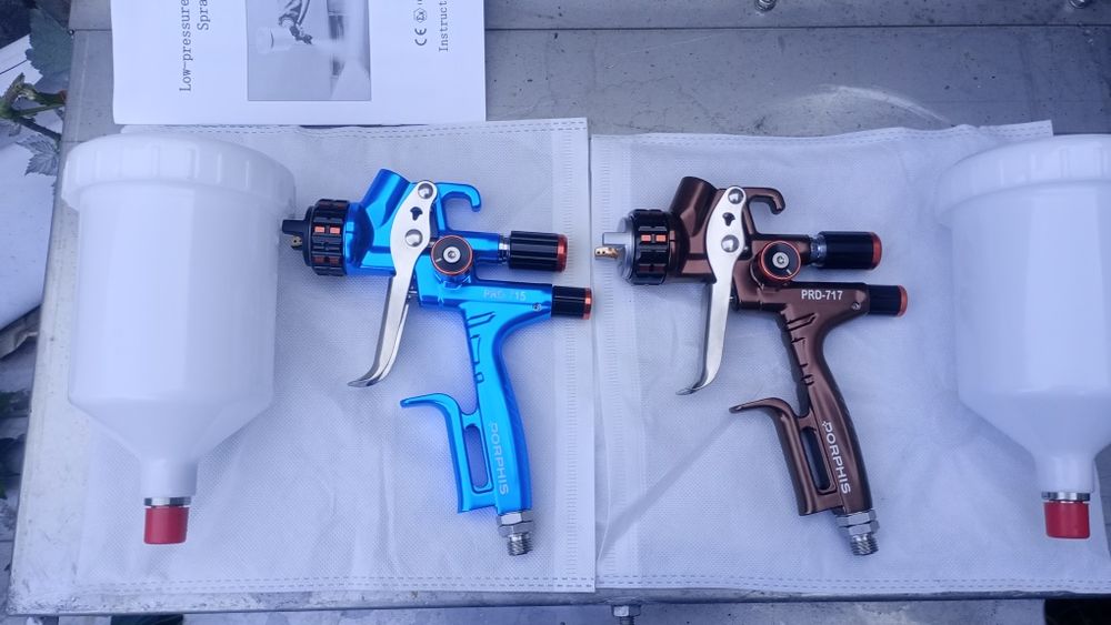 Pistolet lakierniczy porphis