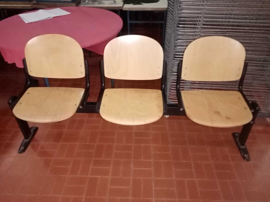 bancos de recepção