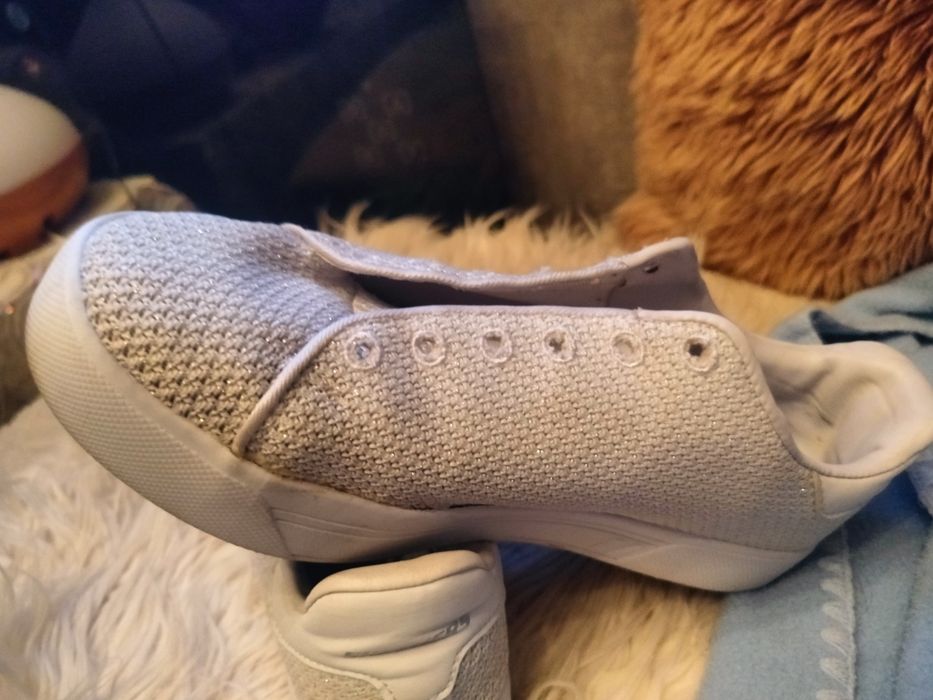 Buty Skechers  błyszczące sneakersy,