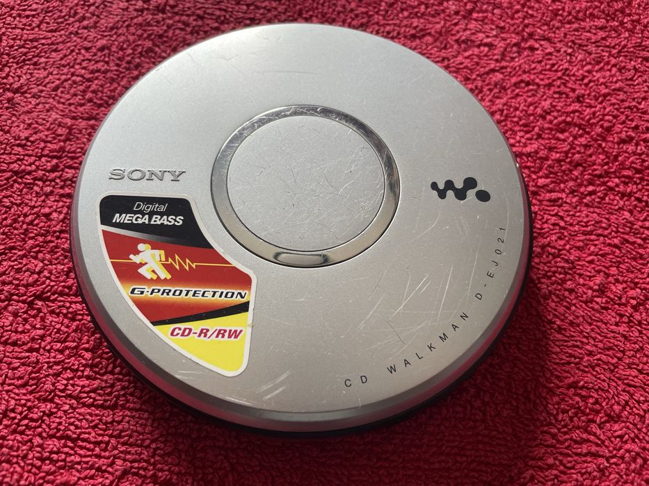 Retro odtwarzacz Sony CD Walkman D-EJ021 G-protection Okazja!