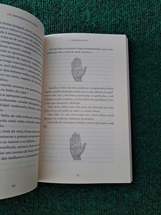 Os Mistérios da Mão - Ad. Desbarolles