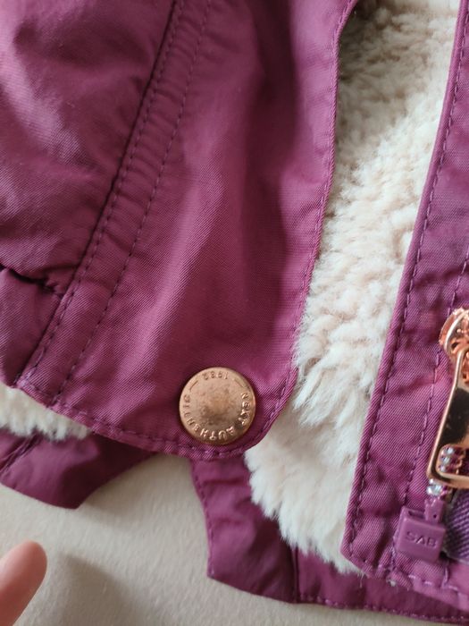 Kurtka zimowa NEXT dla dziewczynki rozmiar 68-74