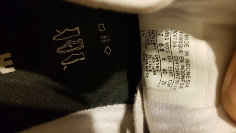 Skórzane  converse 38 tanio