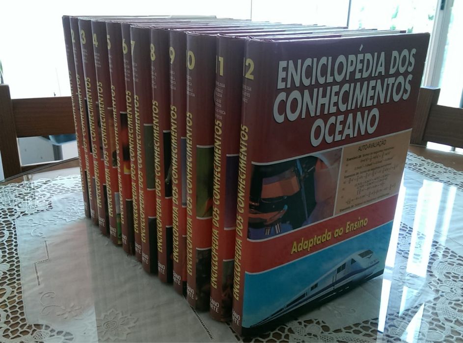 Enciclopedia dos conhecimentos 12 livros