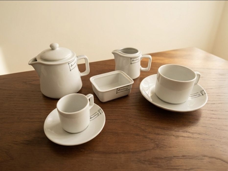 Serviço chá e café Bonvida Dining Design
