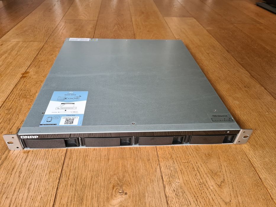 Qnap TS-432XU-RP 4x4TB HDD  rack 19" 2 zasilacze 2x10Gb/s