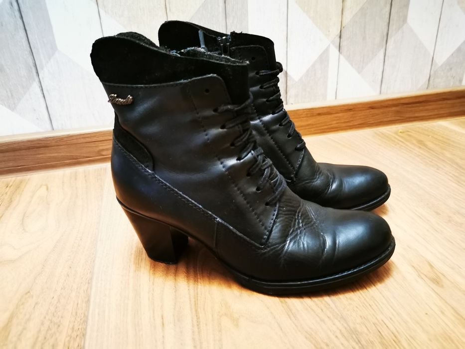 Skórzane buty damskie