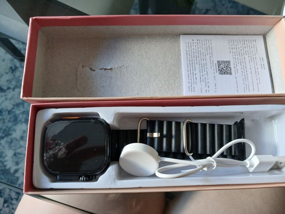 Smartwatch T9000 Ultra 3 Ecra 2.20 Novo