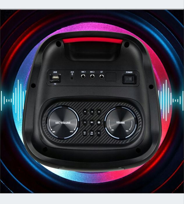 Głośnik Bluetooth Karaoke Power Audio Manta PALLAS mikrofon pilot 140W