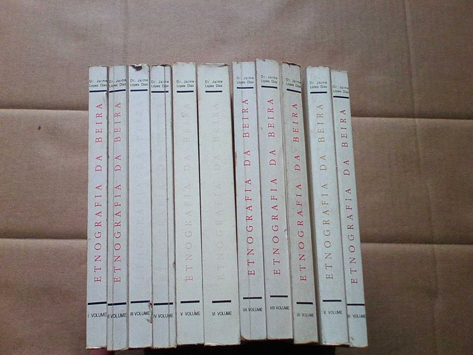 Etnografia da Beira 11 volumes completo