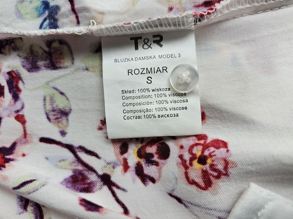 Bluzka damska koszulowa Tom&Rose