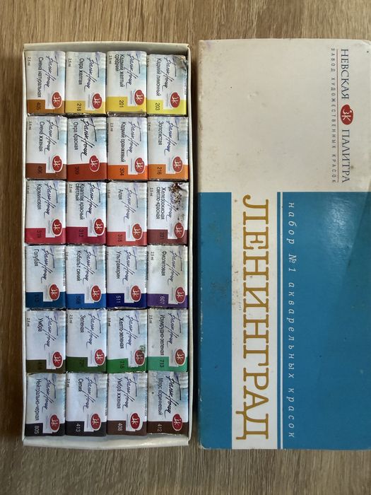 Акварельні фарби