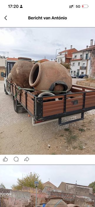 Talhas de barro/Ânforas de barro/potes de barro