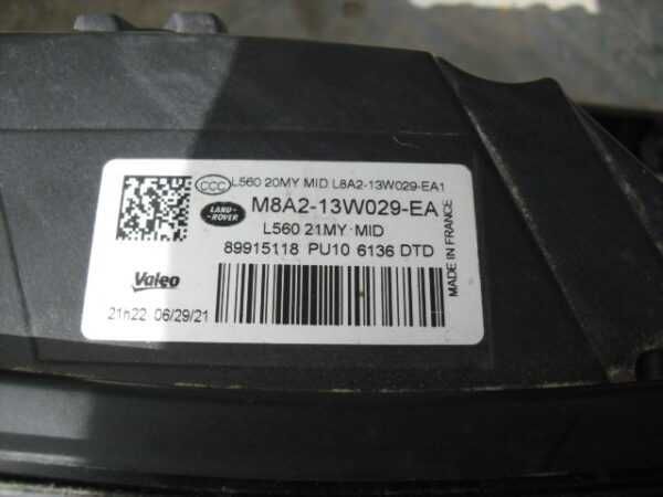 Land Rover Velar Farol direito LHD  lr141245