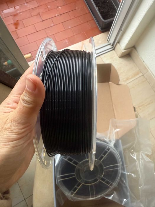 Filamento PETG preto, para impressora 3D Filament
