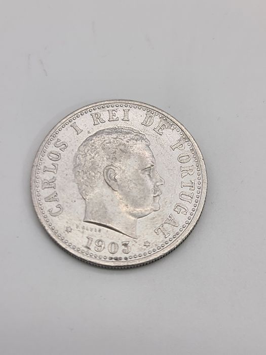 Moeda de 1 rúpia Índia Portuguesa 1903