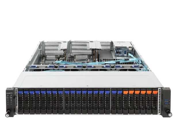 servidor gigabyte R281-Z91 2U Bastidor 2xEPYC 7551, 512Gb DDR4