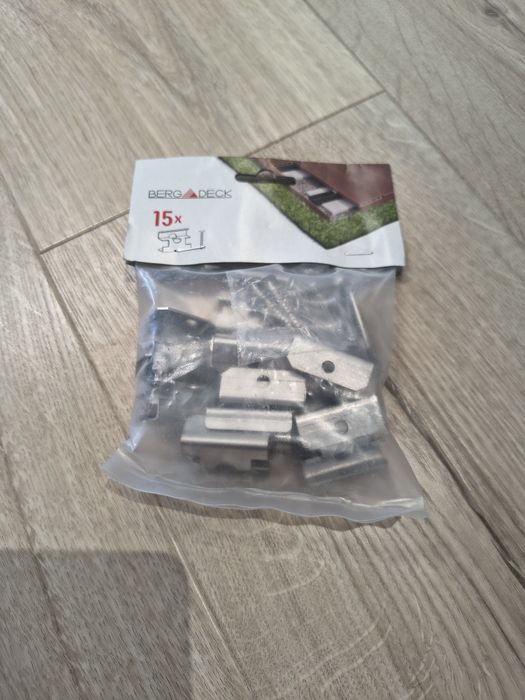 Klips zakonczeniowy startowy deski tarasowej ultra szybki
