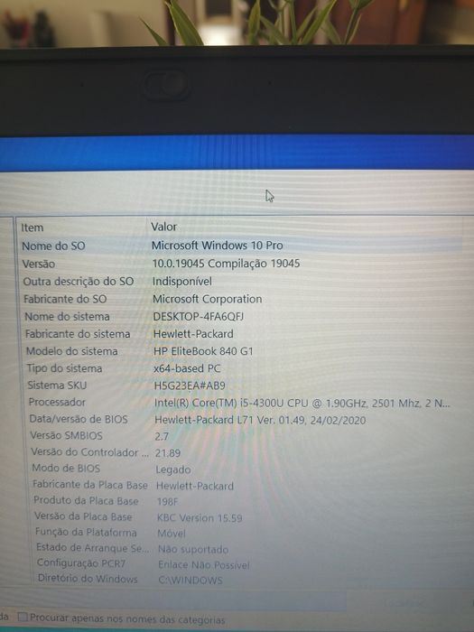 Portátil HP Elitebook 840 G1