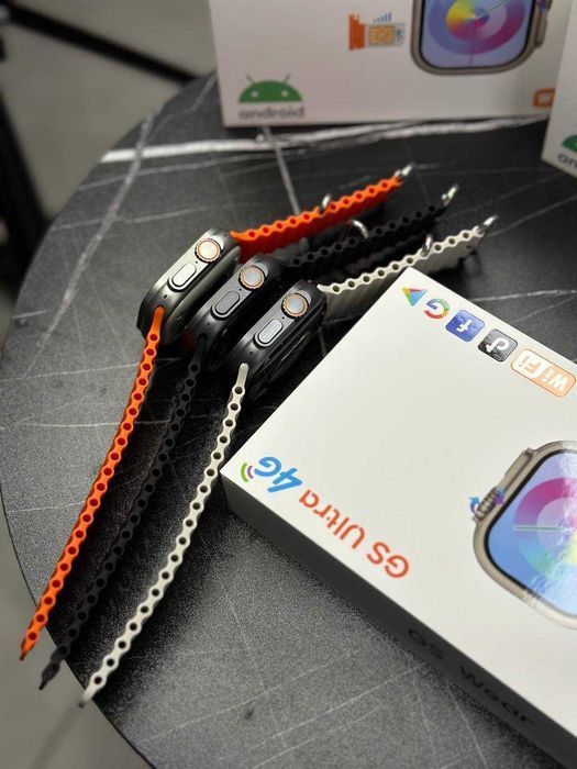 Смарт Умные Часы Smart Watch Gs Ultra 4g Sim карта 49мм + ремешок
