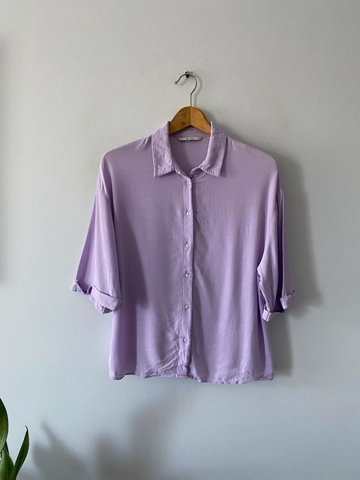 Koszula basic boxy fit 100% wiskoza Tu rozm. 44/XXL