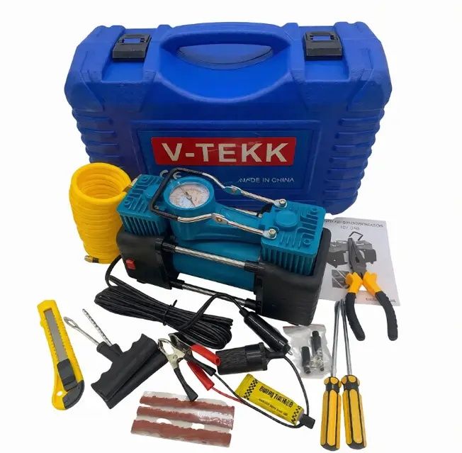 85 л. Двухцилиндровыный компрессор автомобильный! Оплата при получении