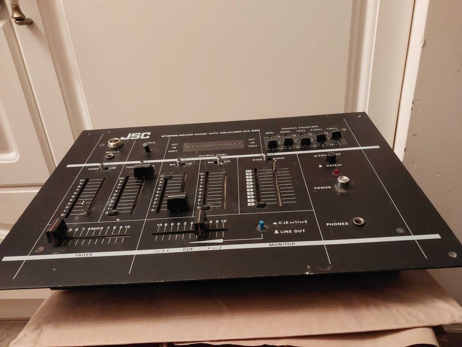 Mikser muzyczny JSC MX-950. Mixer muzyczny z equalizerem.