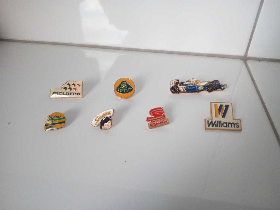 Ayrton Senna coleção Pins