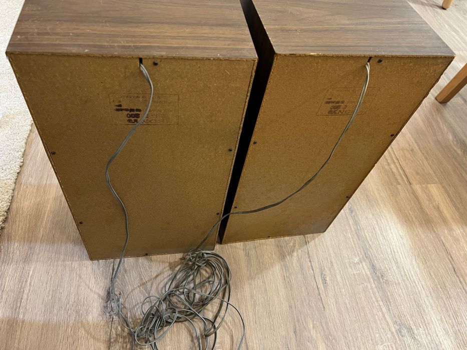 Gira-Discos Sony PS-LX205 + Colunas – Sistema Vintage Funcional