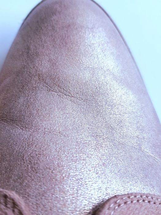 półbuty Oksfordki sznurowane - SKÓRA naturalna