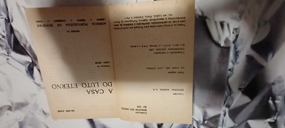 Livro _A Casa do Luto Eterno_ de Silver Kane