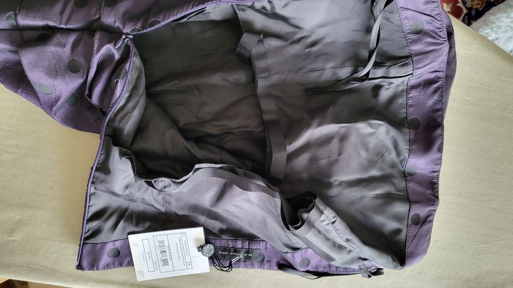 Vestido festa tubo em seda, novo 38