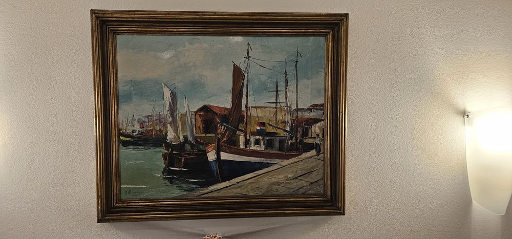 Quadro pintado a óleo