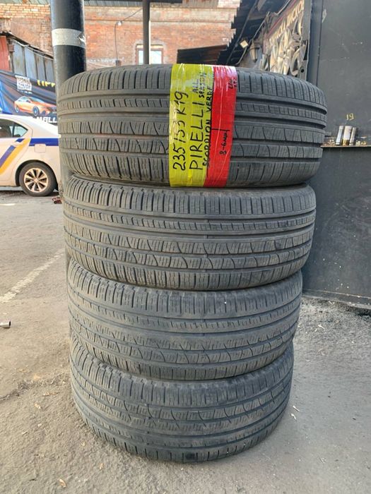 235 55 19 pirelli 4 штуки поотектор 95% и 70%