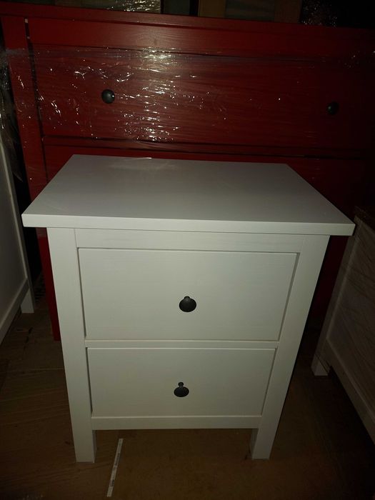 IKEA Hemnes  szafka nocna z 2 szufladami r.54x34x66 cm-dostawa gratis