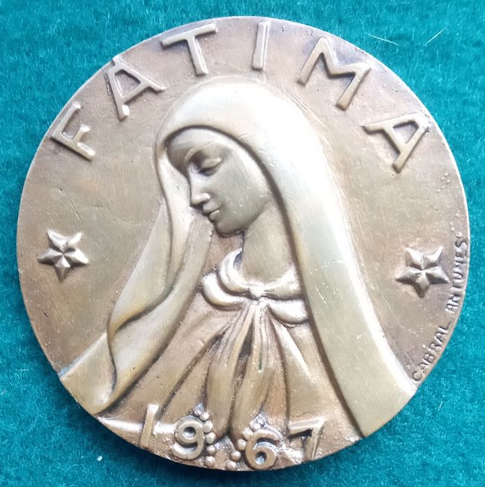 Medalha nossa senhora de Fátima