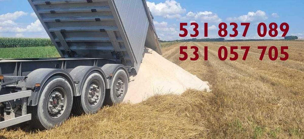 Wapno Nawozowe Węglanowe ,Magnezowe, Kreda  -PROSTO Z KOPALNI !! SUCHE- LUZEM -TRANSPORT!