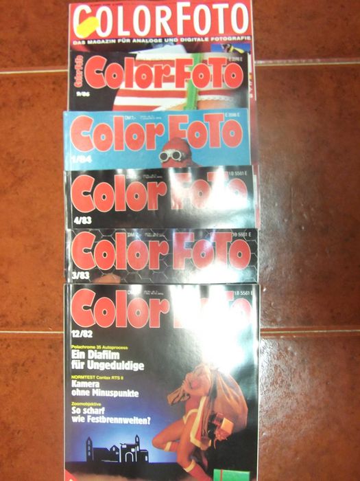 Revistas de fotografia antigas - Chasseur d'Images e outras