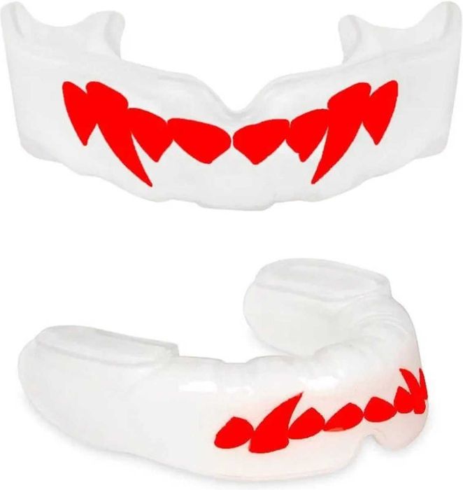 DBX Bushido ochraniacz na zęby czarny / czerwony